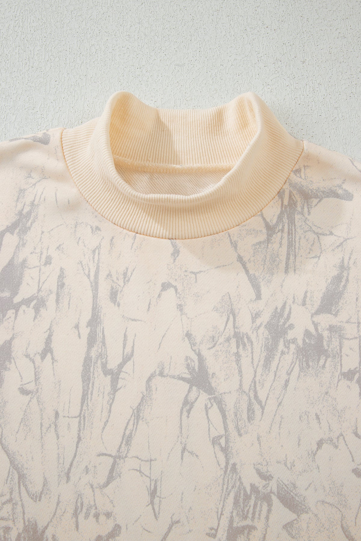 KaleaBoutique Stylish Camo Mock Neck Baggy Sweatshirt - KaleaBoutique.com