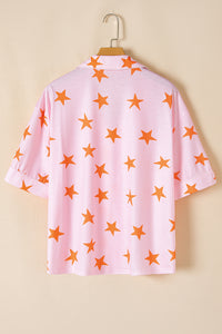 KaleaBoutique Comfortable Stars Short Sleeve Shirt and Shorts Bamboo Pajama Set - KaleaBoutique.com