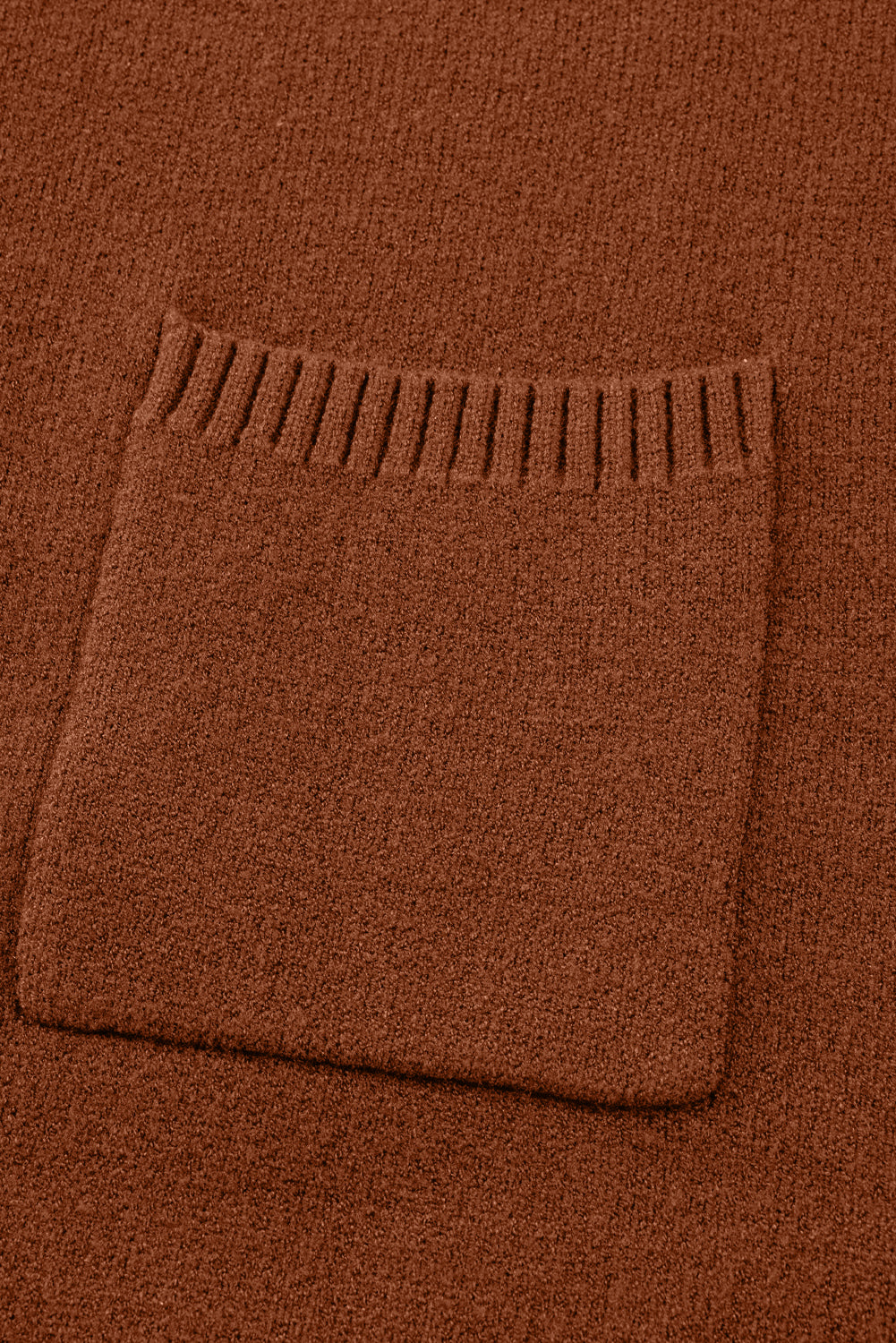 KaleaBoutique Stylish Ribbed High Neck Front Pockets Center Seam Shift Sweater Dress - KaleaBoutique.com
