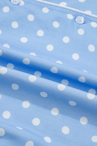KaleaBoutique Stylish Dotted Print Soft Short Pajama Set - KaleaBoutique.com