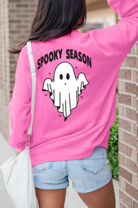 Bonbon Skeleton Hand Graphic Halloween Sweatshirt - KaleaBoutique.com