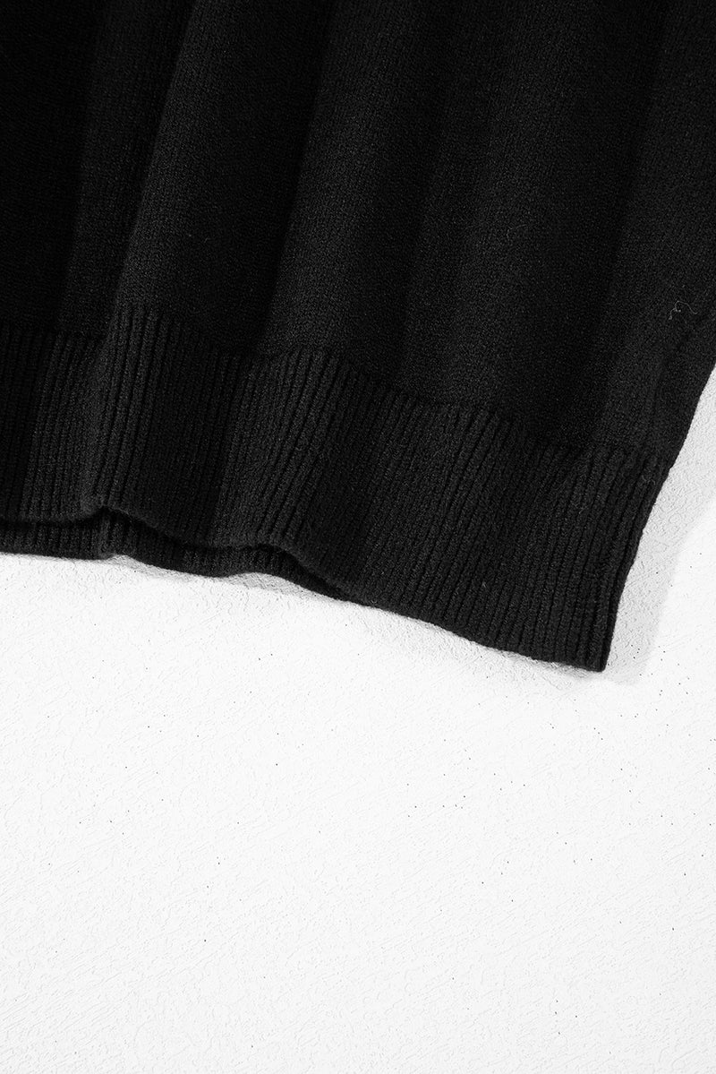 KaleaBoutique Pearled Drop Shoulder Round Neck Sweater - KaleaBoutique.com