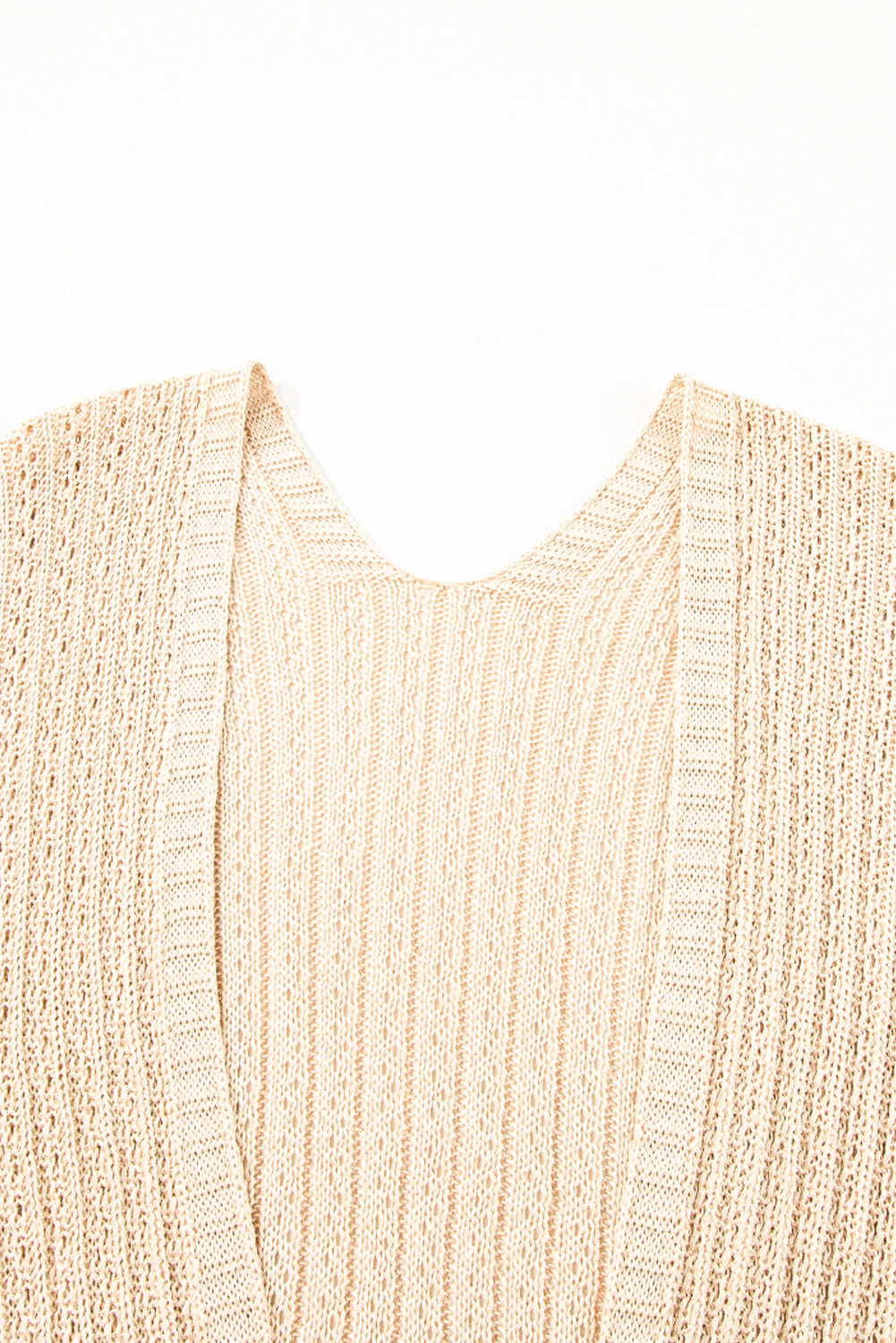Hollow-out Bracelet Sleeve Knit Cardigan - KaleaBoutique.com