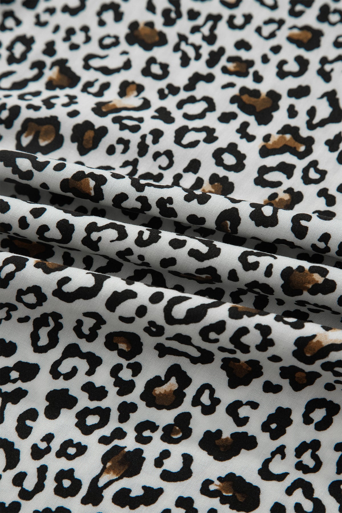 KaleaBoutique Stylish Leopard Zip Front V Neck Cinched Waist Sleeveless Maxi Dress - KaleaBoutique.com