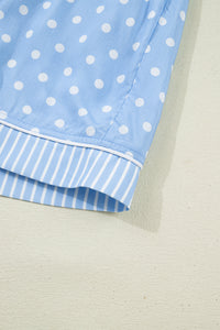 KaleaBoutique Stylish Dotted Print Soft Short Pajama Set - KaleaBoutique.com