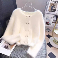 Knitted Cardigan Sweater Coat For Women - KaleaBoutique.com