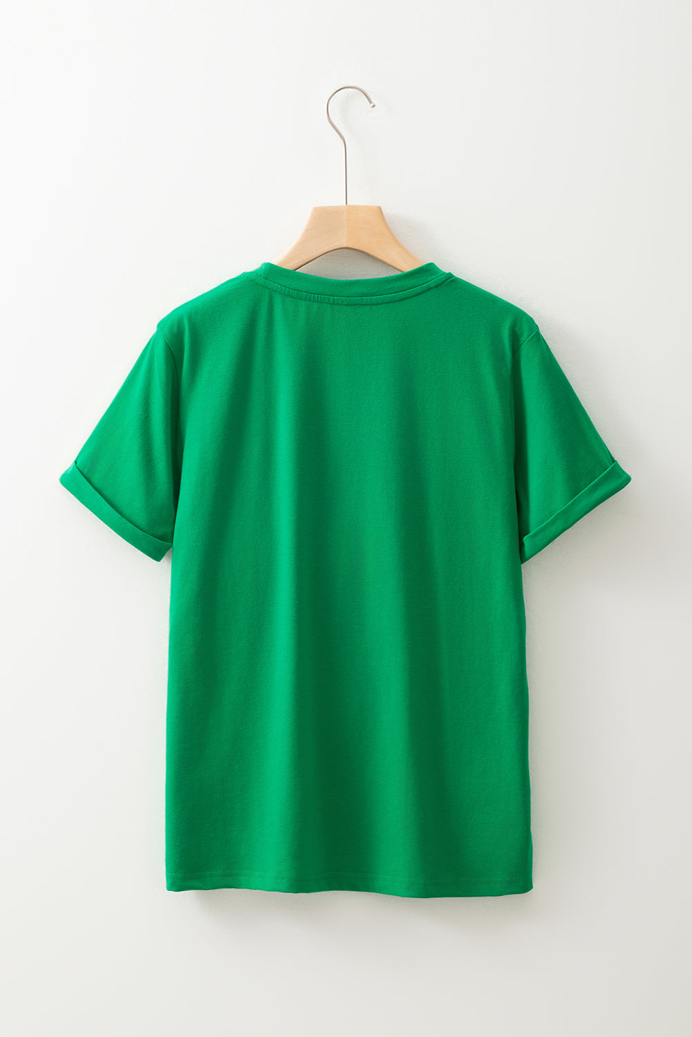 KaleaBoutique Perfect Casual Plain Crew Neck Tee - KaleaBoutique.com