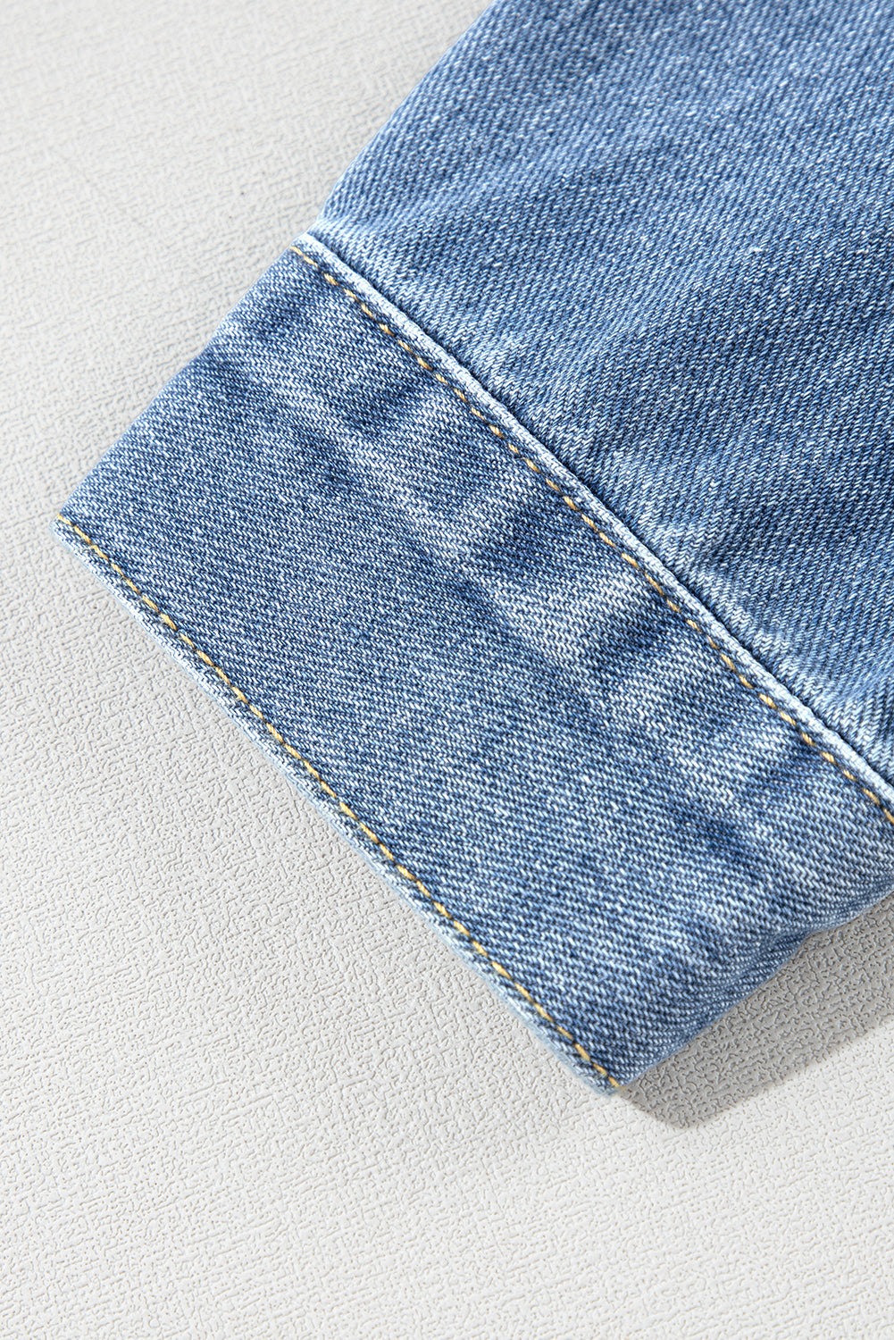 KaleaBoutique Stylish Classic Washed Oversize Pocketed Denim Jacket - KaleaBoutique.com