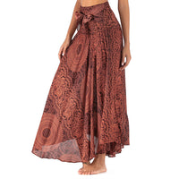Women's Boho Print Two Ways to Wear Swing Maxi Skirt - KaleaBoutique.com