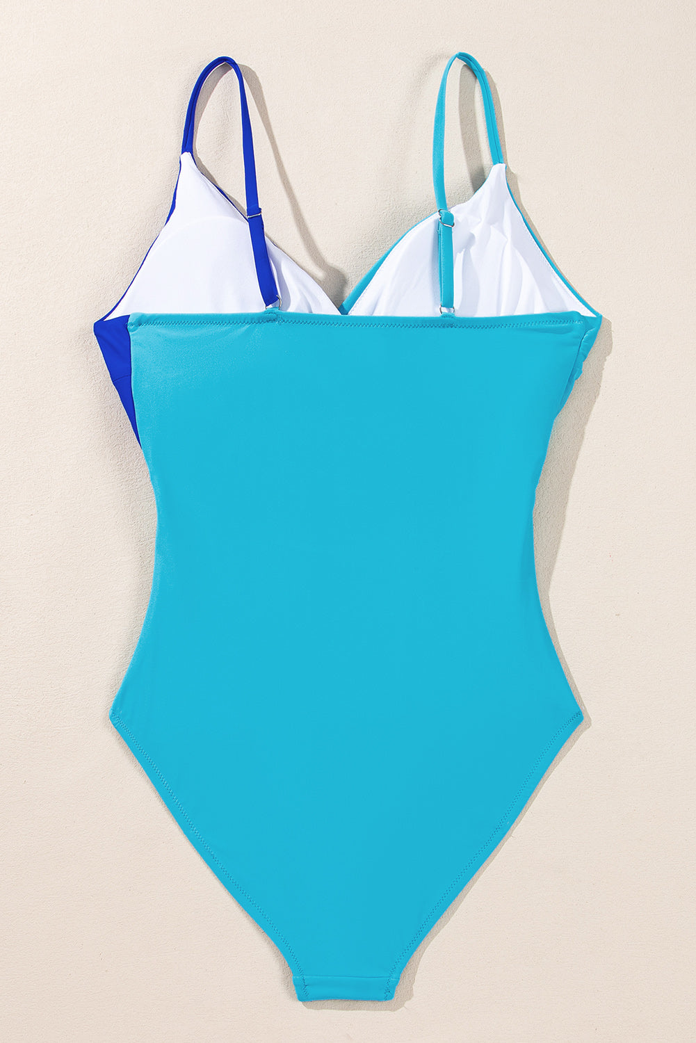 KaleaBoutique Beautiful Crossover Colorblock Cutout One Piece Swimsuit - KaleaBoutique.com