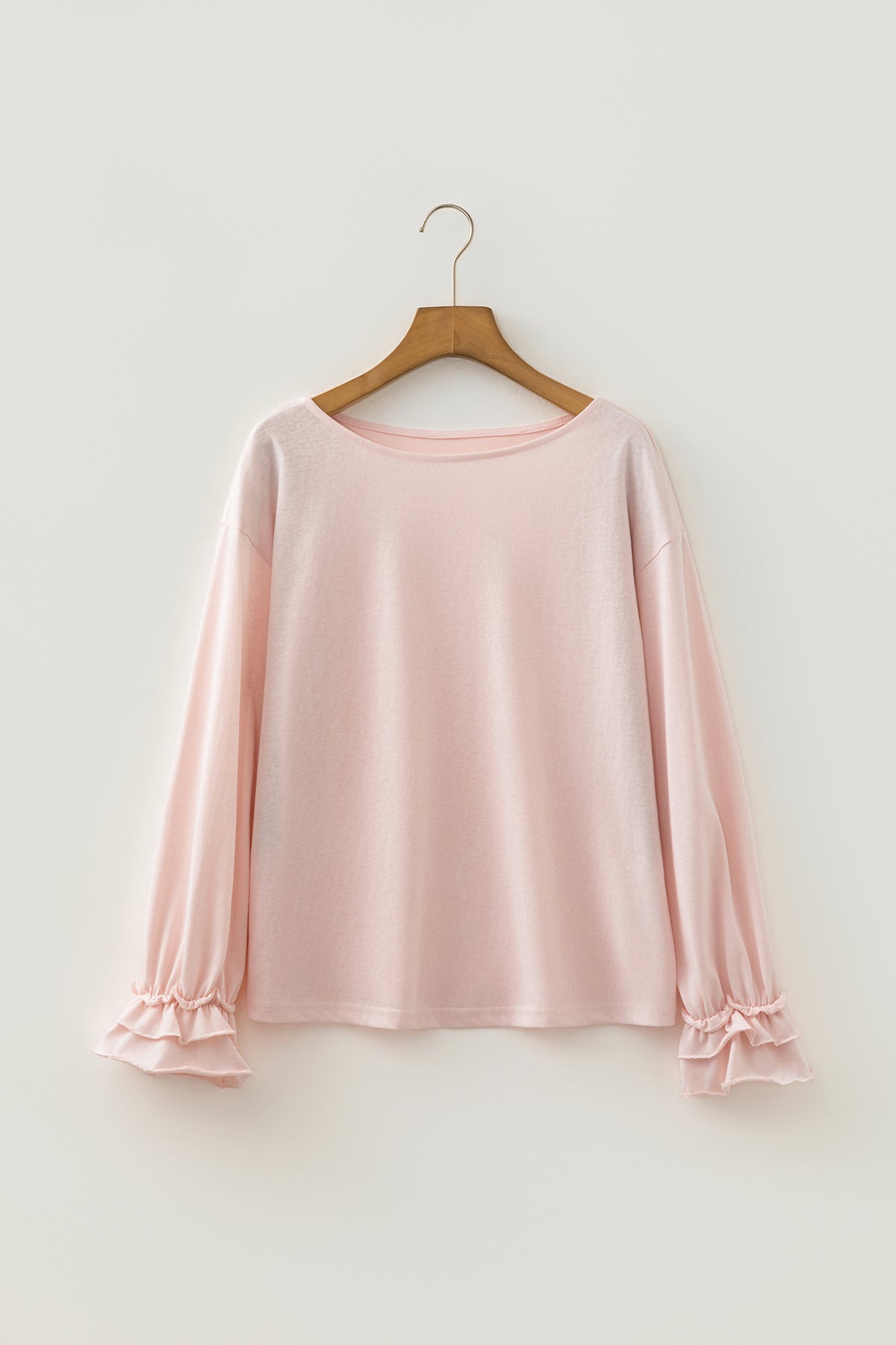 KaleaBoutique Stylish Long Sleeve Ruffle Cuff Casual Elegant Top - KaleaBoutique.com
