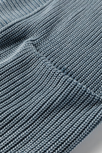 KaleaBoutique Stylish Mineral Wash Exposed Seam Patchwork Knit Open Sweater Cardigan - KaleaBoutique.com
