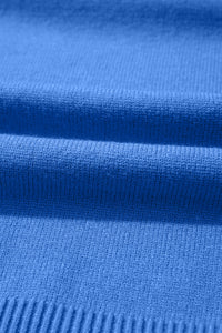 Solid Color Knit Loose Bracelet Sleeve Dolman Sweater - KaleaBoutique.com