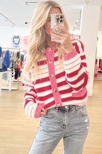 KaleaBoutique Stylish V Neck Long Sleeve Regular Fit Cardigan - KaleaBoutique.com