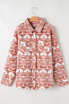 KaleaBoutique Plus Size Aztec Print Chest Pocket Shacket - KaleaBoutique.com