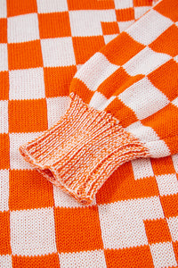 KaleaBoutique Stylish Checkered Open Front Drop Shoulder Cardigan - KaleaBoutique.com
