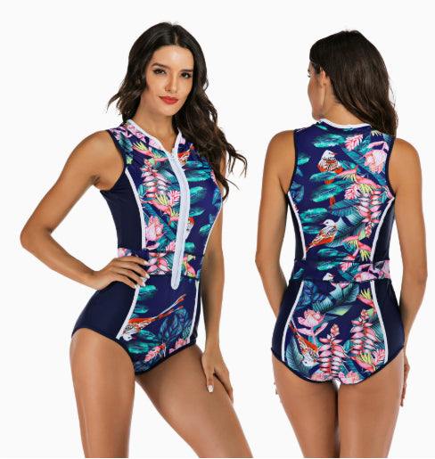 KaleaBoutique Women's Sleeveless Nylon One-Piece Swimsuit - KaleaBoutique.com