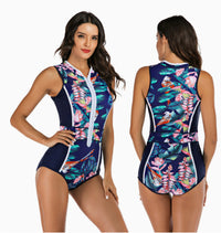 KaleaBoutique Women's Sleeveless Nylon One-Piece Swimsuit - KaleaBoutique.com