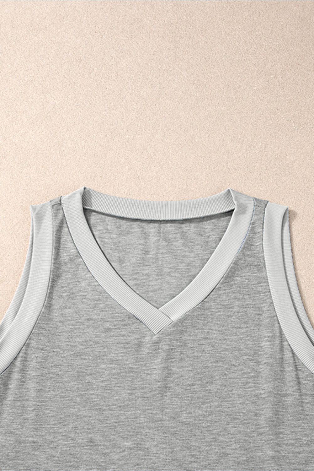 KaleaBoutique Stylish Ribbed V Neck Tank - KaleaBoutique.com