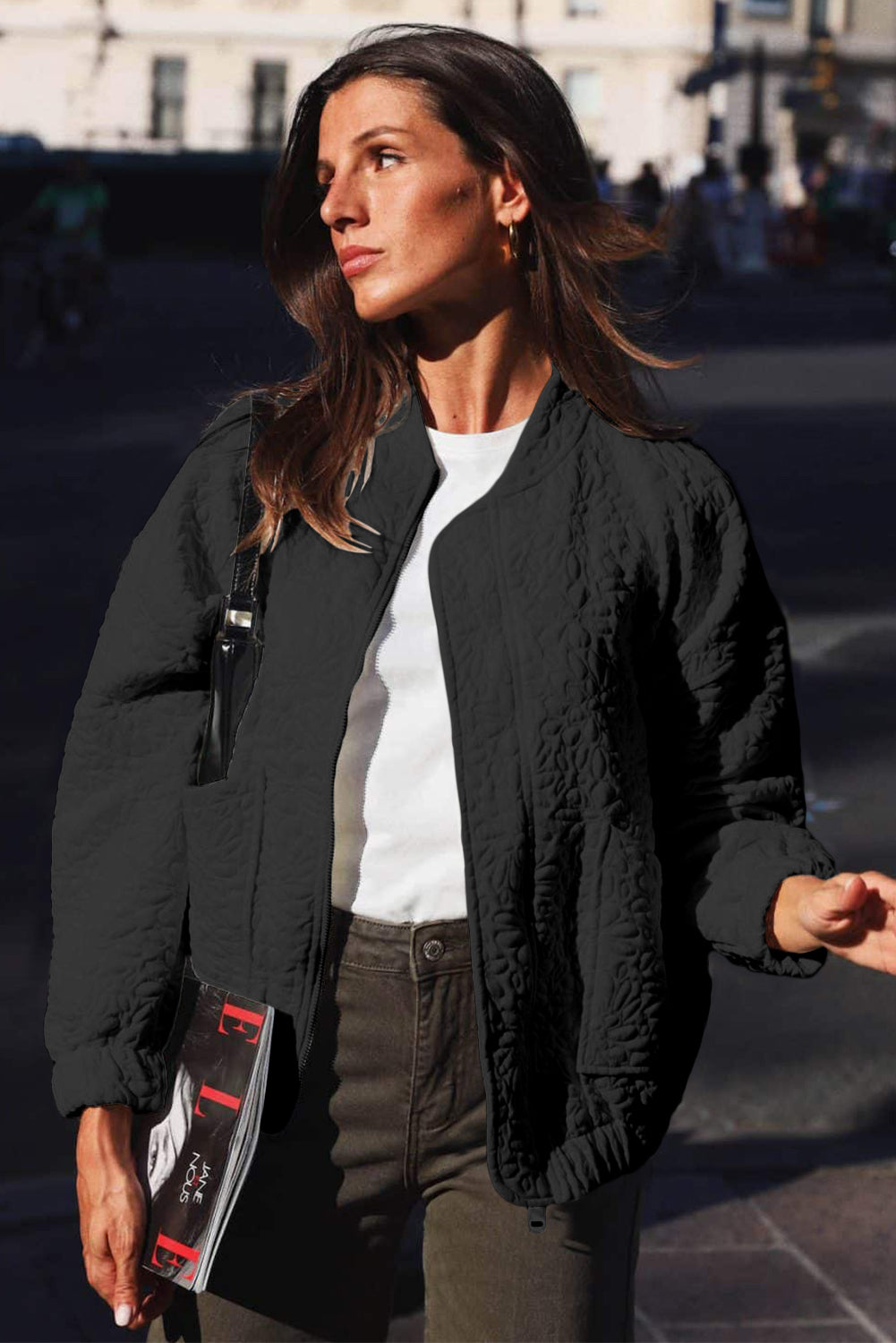 KaleaBoutique Floral Quilted Jacket - KaleaBoutique.com