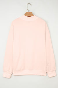 KaleaBoutique Comfortable Oversize Mock Neck Sweatshirt - KaleaBoutique.com