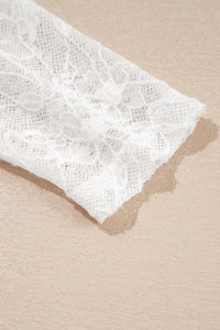 KaleaBoutique Comfortable Long Sleeve Sheer Mesh Lace Top - KaleaBoutique.com