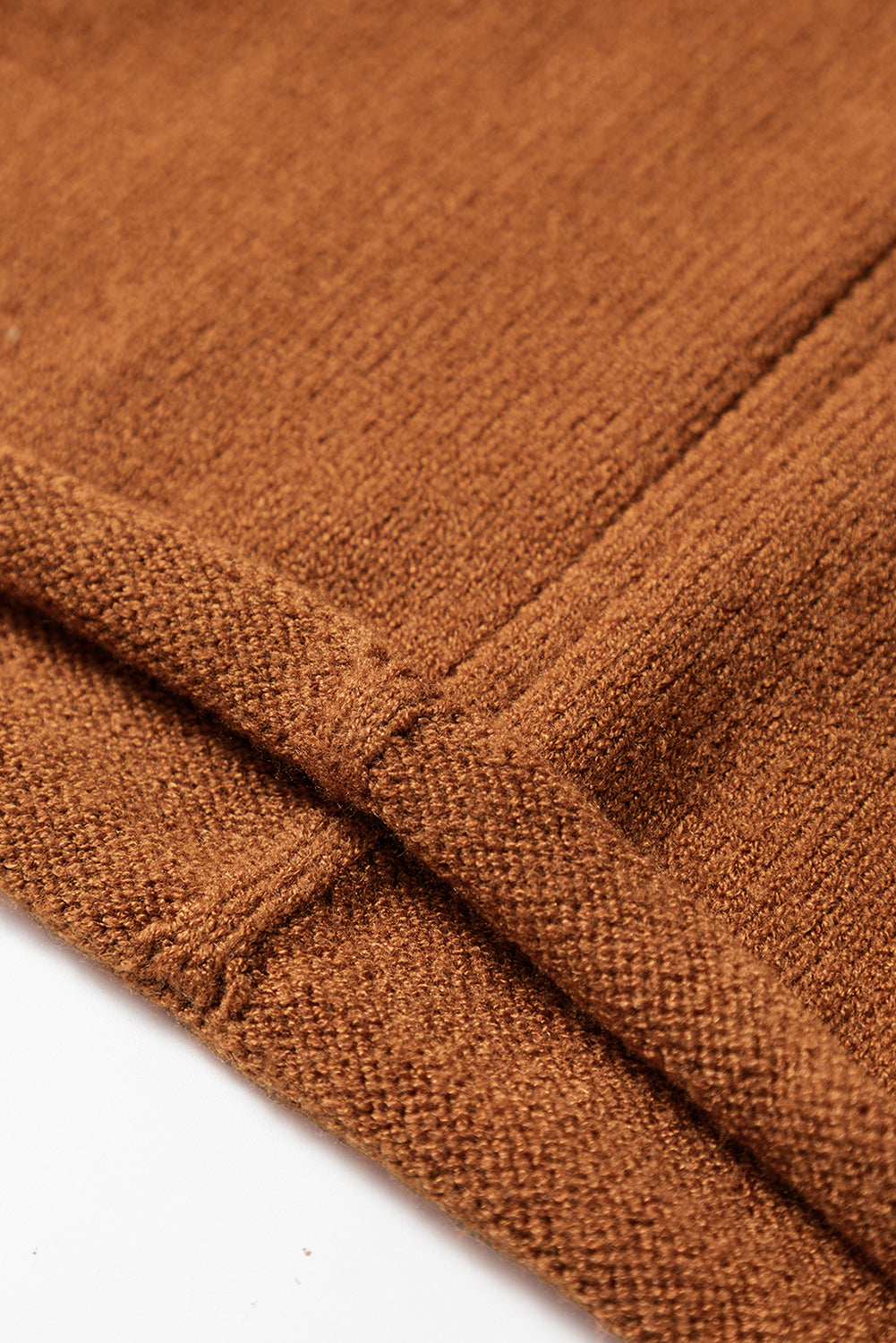 KaleaBoutique Stylish Ribbed Detail Solid Color Mini Sweater Dress - KaleaBoutique.com