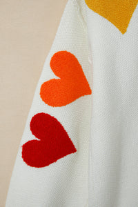 Chenille Graphic Drop Shoulder Holiday Sweater - KaleaBoutique.com