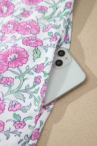 KaleaBoutique Stylish Floral Print Striped Patchwork Bow Knot Straps Mini Dress - KaleaBoutique.com