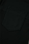 KaleaBoutique Waffle Knit Patchwork Buttoned Oversized Shacket - KaleaBoutique.com