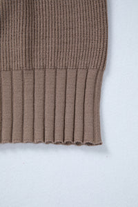 KaleaBoutique Comfortable Mixed Texture Knit Button V Neck Sweater Cardigan - KaleaBoutique.com