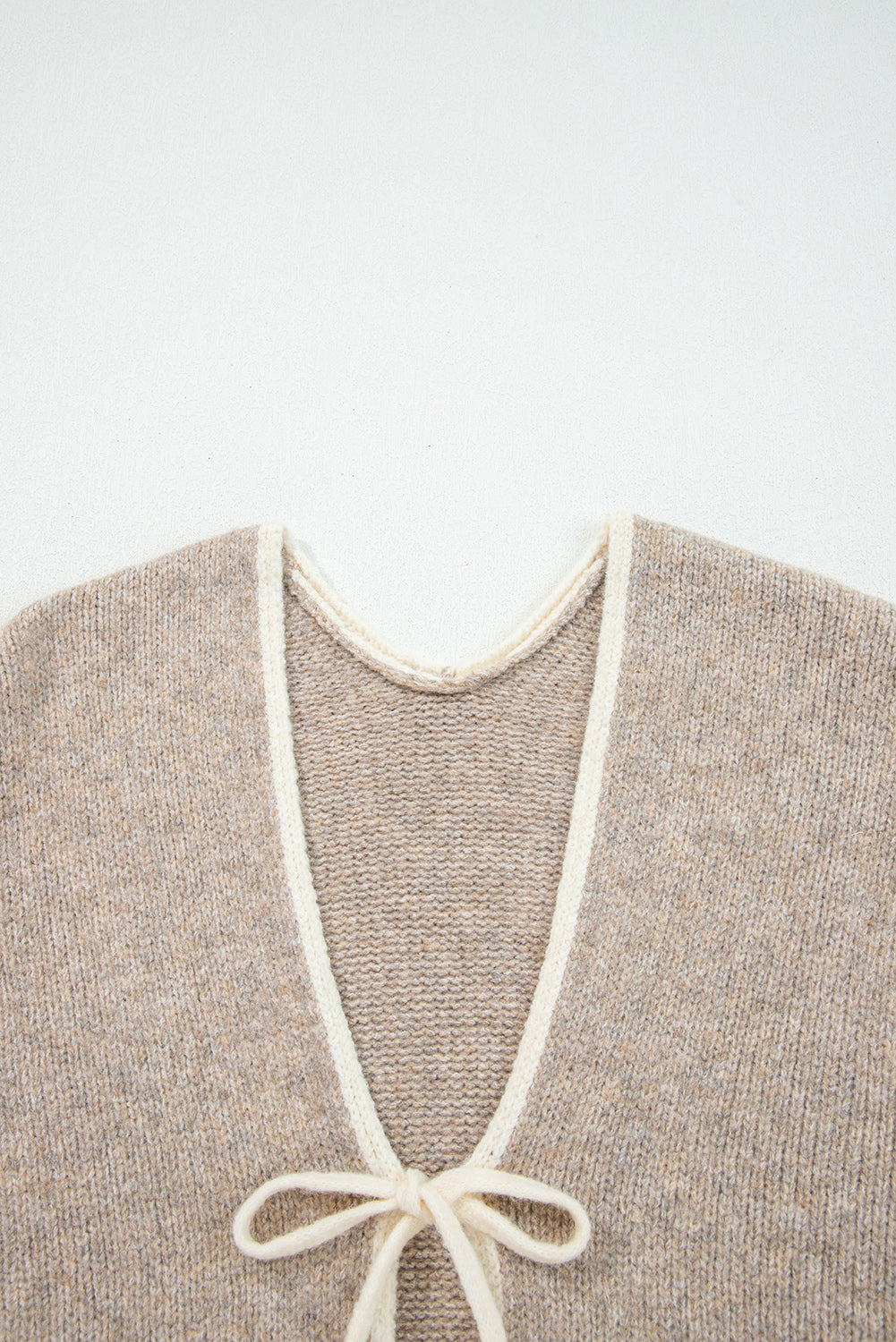 KaleaBoutique Comfortable Tied Front Drop Shoulder Chunky Casual Cardigan - KaleaBoutique.com