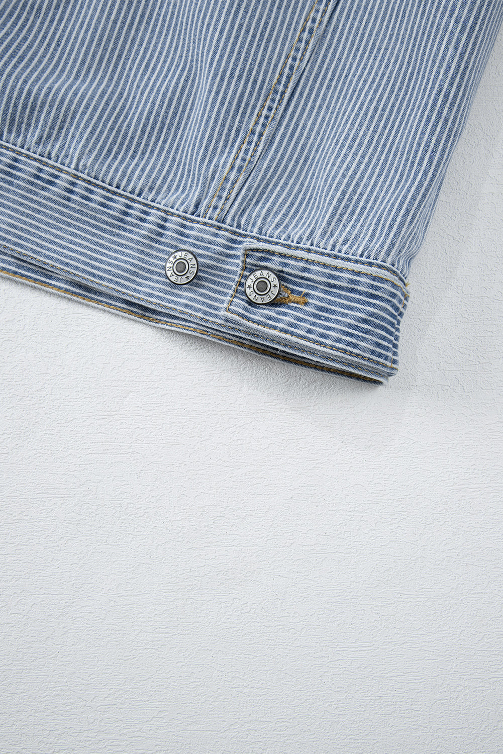 Washed Oversize Pocketed Denim Jacket - KaleaBoutique.com