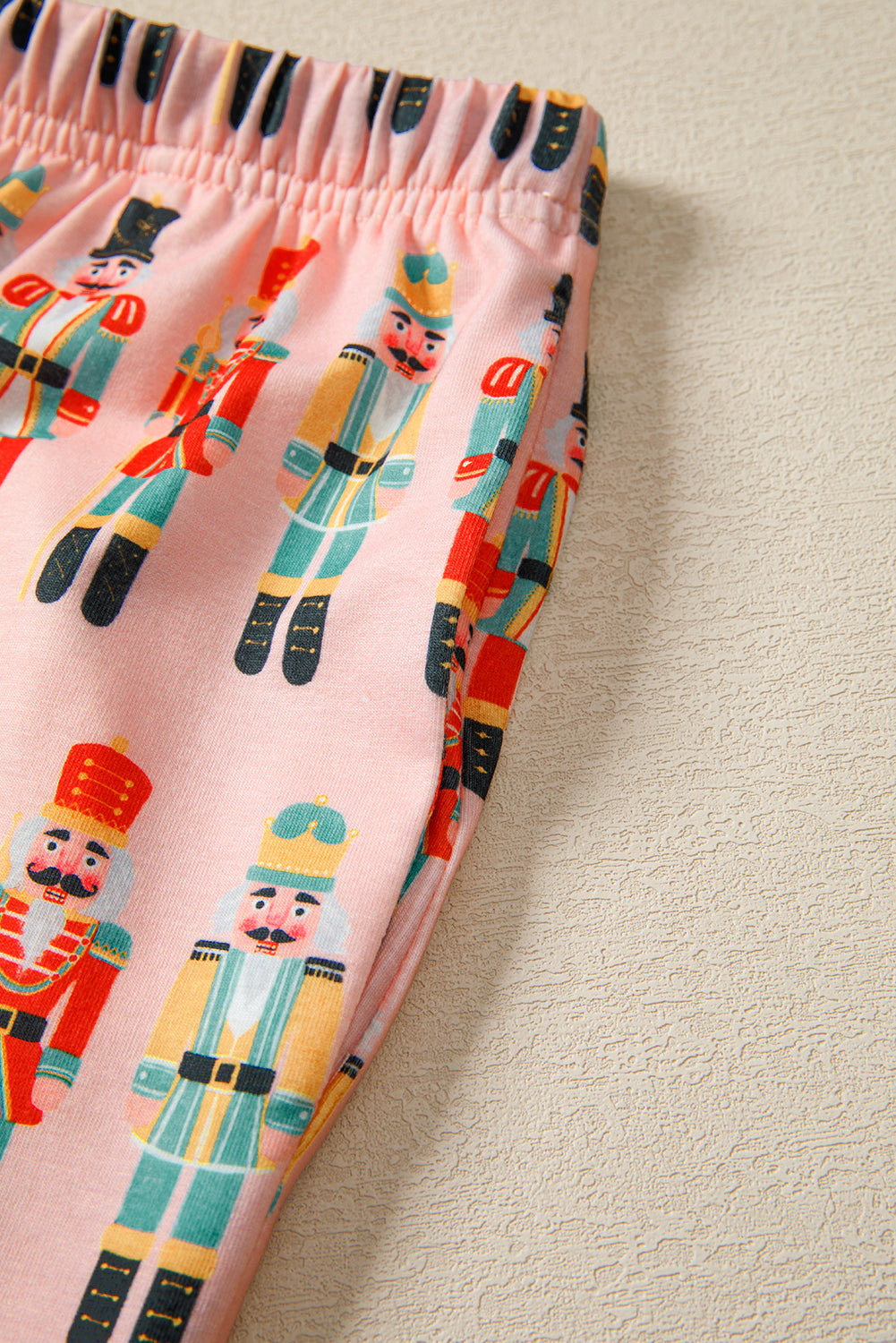 KaleaBoutique Comfortable Nutcracker March Long Sleeve Button Up 2pcs Pajama Short Set - KaleaBoutique.com