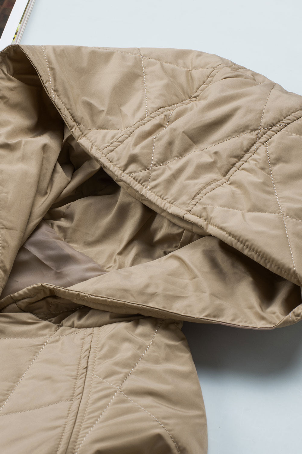 KaleaBoutique Stylish Quilted Snap Button Hooded Puffer Coat - KaleaBoutique.com