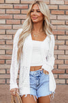 KaleaBoutique Stylish Classic Solid Open Knit Cardigan - KaleaBoutique.com