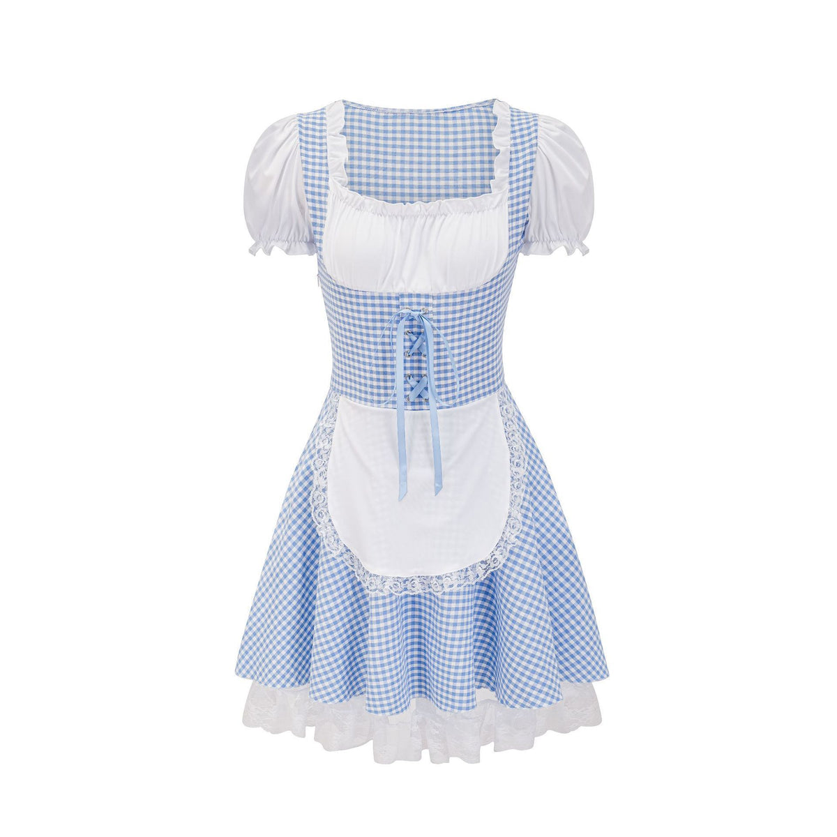 Halloween Retro Plaid Dress Beer Festival Costume - KaleaBoutique.com