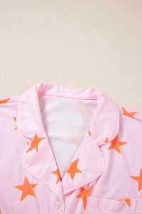 KaleaBoutique Comfortable Stars Short Sleeve Shirt and Shorts Bamboo Pajama Set - KaleaBoutique.com
