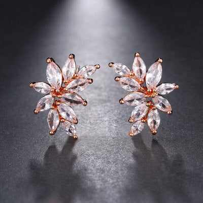 Rose Gold Earrings