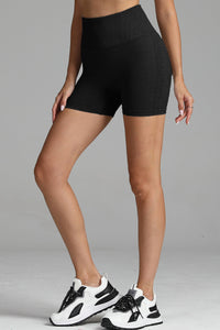 KaleaBoutique Solid Color High Waist Skinny Active Shorts - KaleaBoutique.com