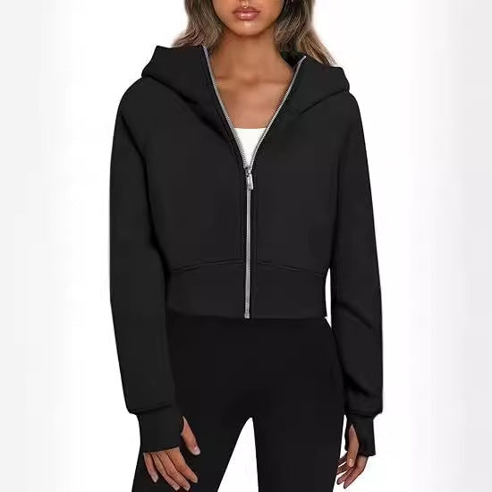 KaleaBoutique Women's Solid-Color Hooded Sweatshirt - KaleaBoutique.com