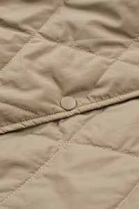 KaleaBoutique Stylish Quilted Snap Button Hooded Puffer Coat - KaleaBoutique.com
