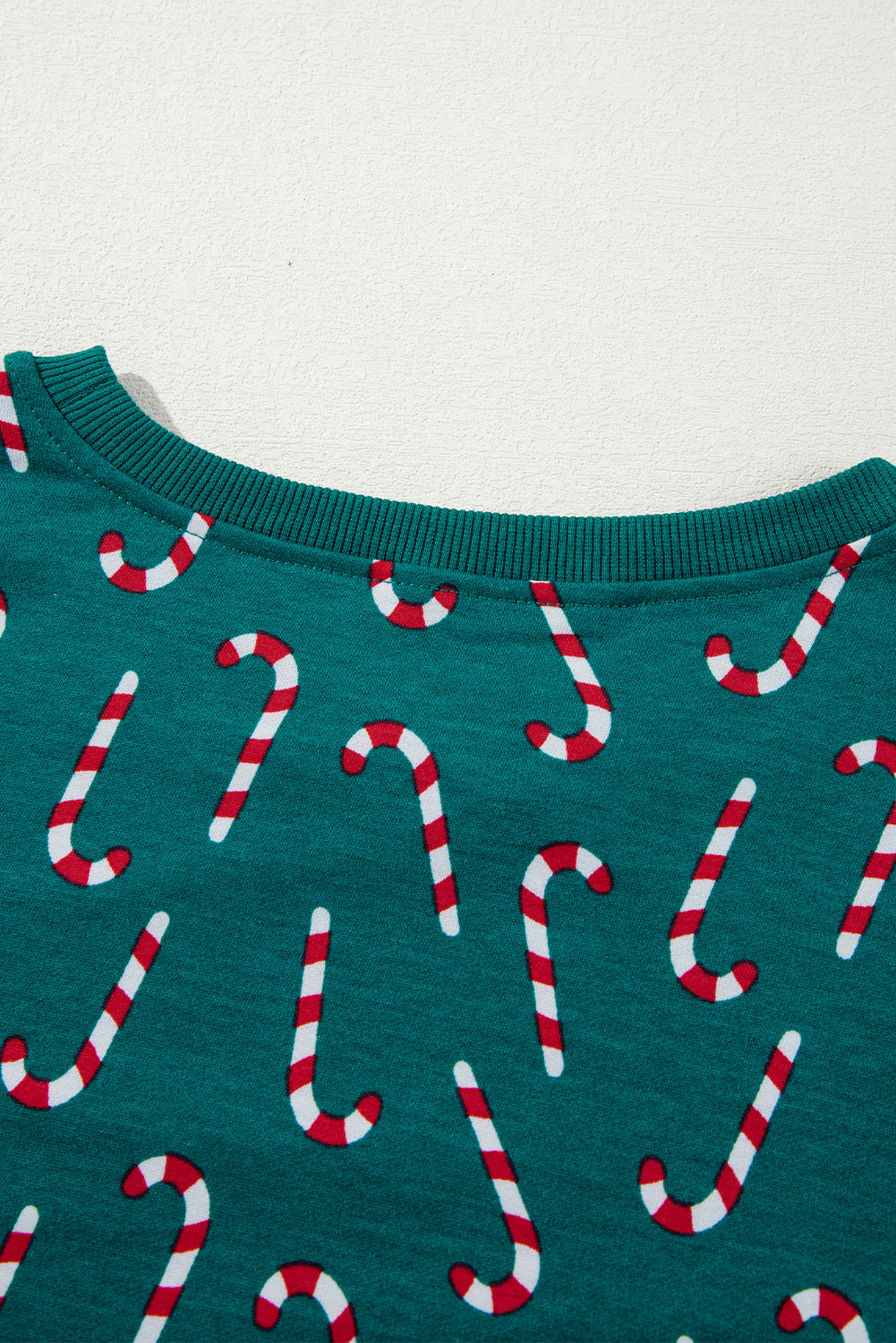 KaleaBoutique Stylish Christmas Candy Cane Printed Top and Pants Lounge Set - KaleaBoutique.com