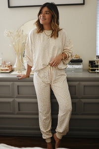 KaleaBoutique Comfortable Cheetah Print Two Piece Loose Fit Cozy Loungewear - KaleaBoutique.com