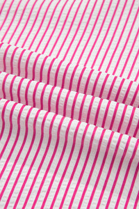 KaleaBoutique Stylish Frilled Detail Half Buttons Short Sleeve Long Dress - KaleaBoutique.com