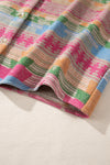 KaleaBoutique Plus Size Aztec Printed Flap Pocket Shacket - KaleaBoutique.com