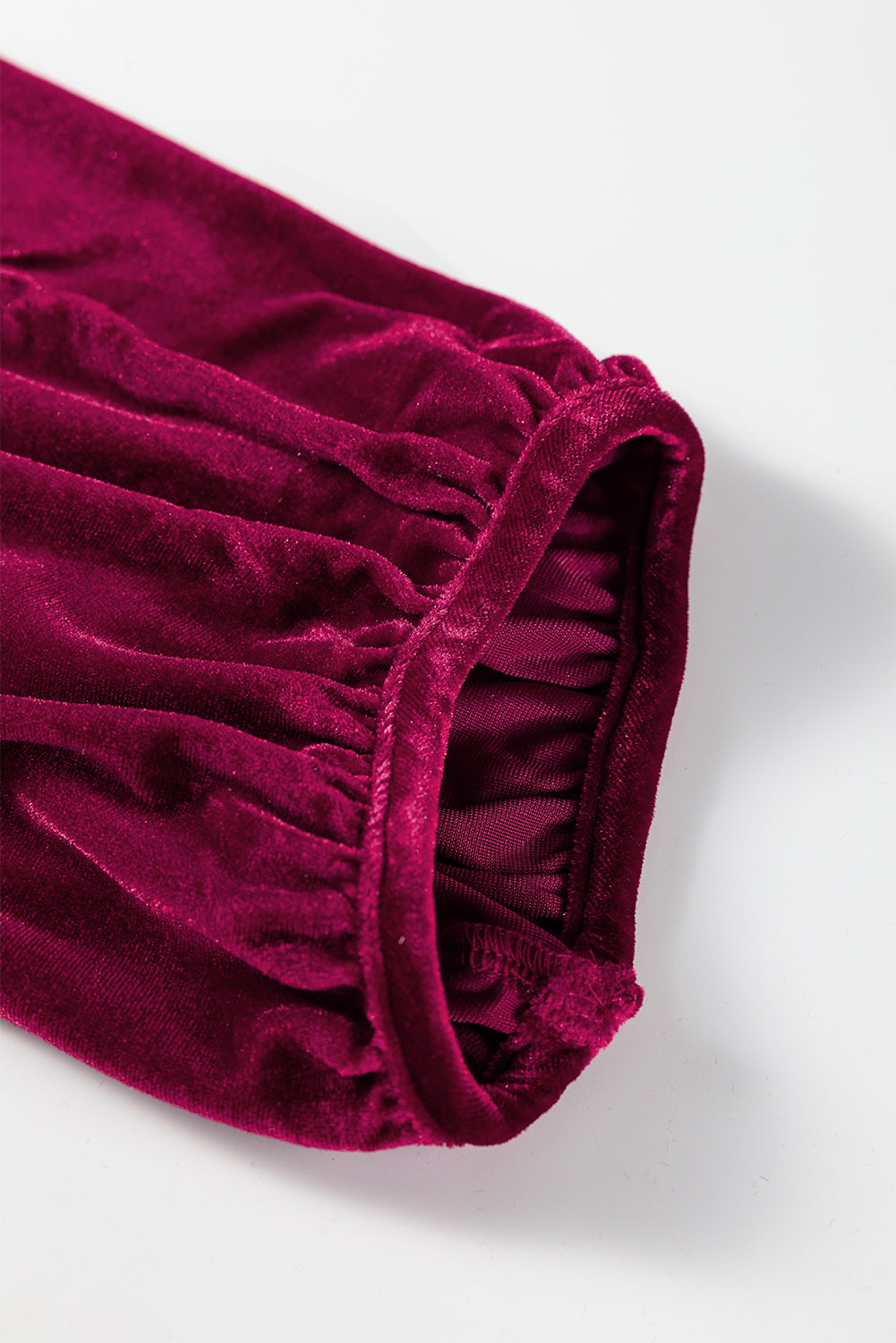 KaleaBoutique Stylish 3/4 Sleeve Tunic Babydoll Velvet Shirt - KaleaBoutique.com
