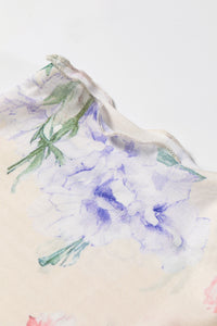 KaleaBoutique Stylish Floral Mesh Thumbhole Long Sleeve Slim Top - KaleaBoutique.com
