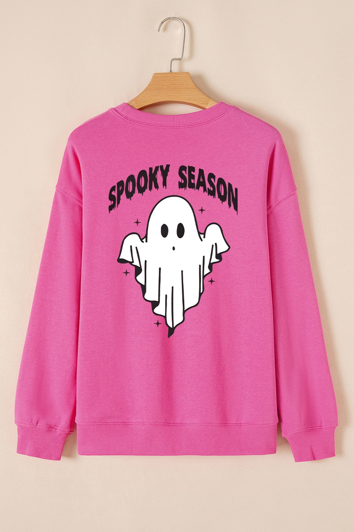 Bonbon Skeleton Hand Graphic Halloween Sweatshirt - KaleaBoutique.com