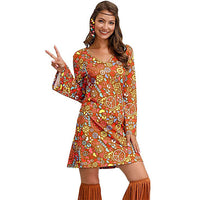 Hippie Clothing Print Dress Women - KaleaBoutique.com